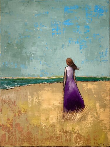 Wind from the sea by Tatiana Takush, Painting for Sale on Singulart