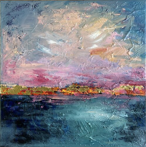 Palette of the Sky before dawn von Tatiana Takush, Malerei kaufen auf Singulart