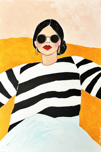 Modern Muse by Tatiana Takush, Painting for Sale on Singulart