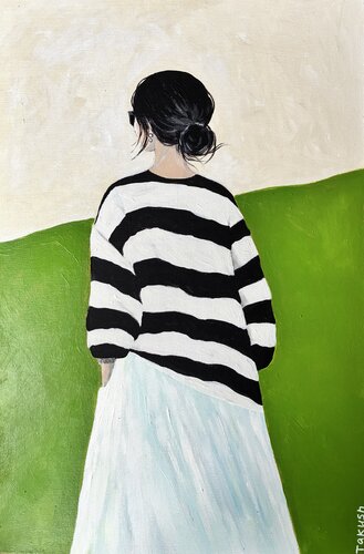 Modern Muse-2 by Tatiana Takush, Painting for Sale on Singulart