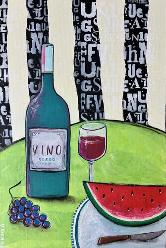 Vino Rosso de Tatiana Takush, Pintura a la venta en Singulart