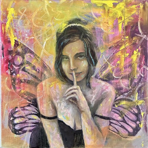 Butterfly di Tatiana Takush, Pittura in vendita su Singulart
