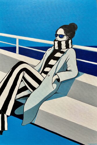 Blue Silence von Tatiana Takush, Malerei kaufen auf Singulart