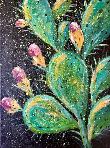 Cacti par Tatiana Takush, Peinture en vente sur Singulart