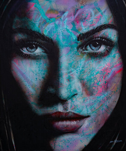 Native Tiger by Sylvio Justies, Painting for Sale on Singulart