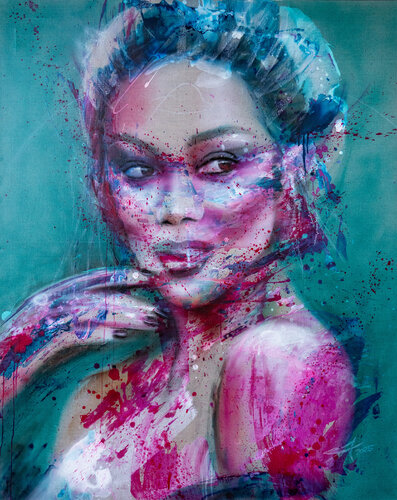 NewEra Model 4. by Sylvio Justies, Painting for Sale on Singulart