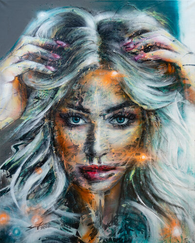 NewEra Model 6. by Sylvio Justies, Painting for Sale on Singulart