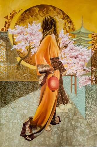 Japanese melody de Tetyana Soboleva, Pintura a la venta en Singulart