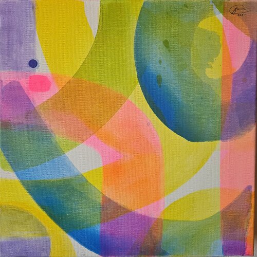 Through you I can see me better 1.   A través de ti me veo mejor 1. di Emma Ramírez Conde, Pittura in vendita su Singulart