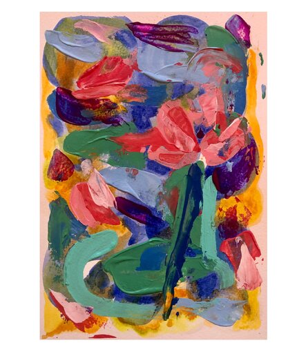 Lotus flower 3 by Emma Ramírez Conde, Work on Paper for Sale on Singulart
