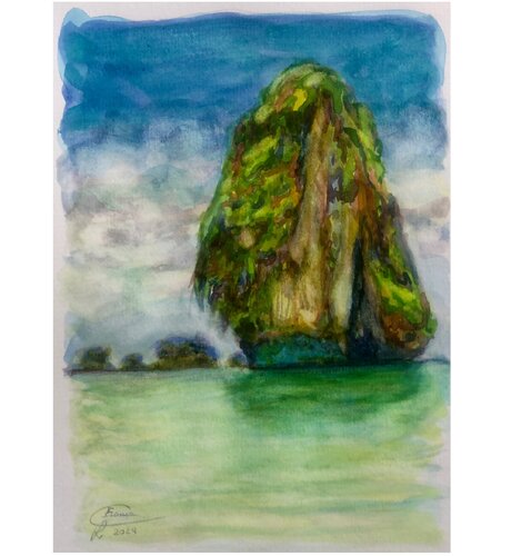 Island 1 by Emma Ramírez Conde, Work on Paper for Sale on Singulart