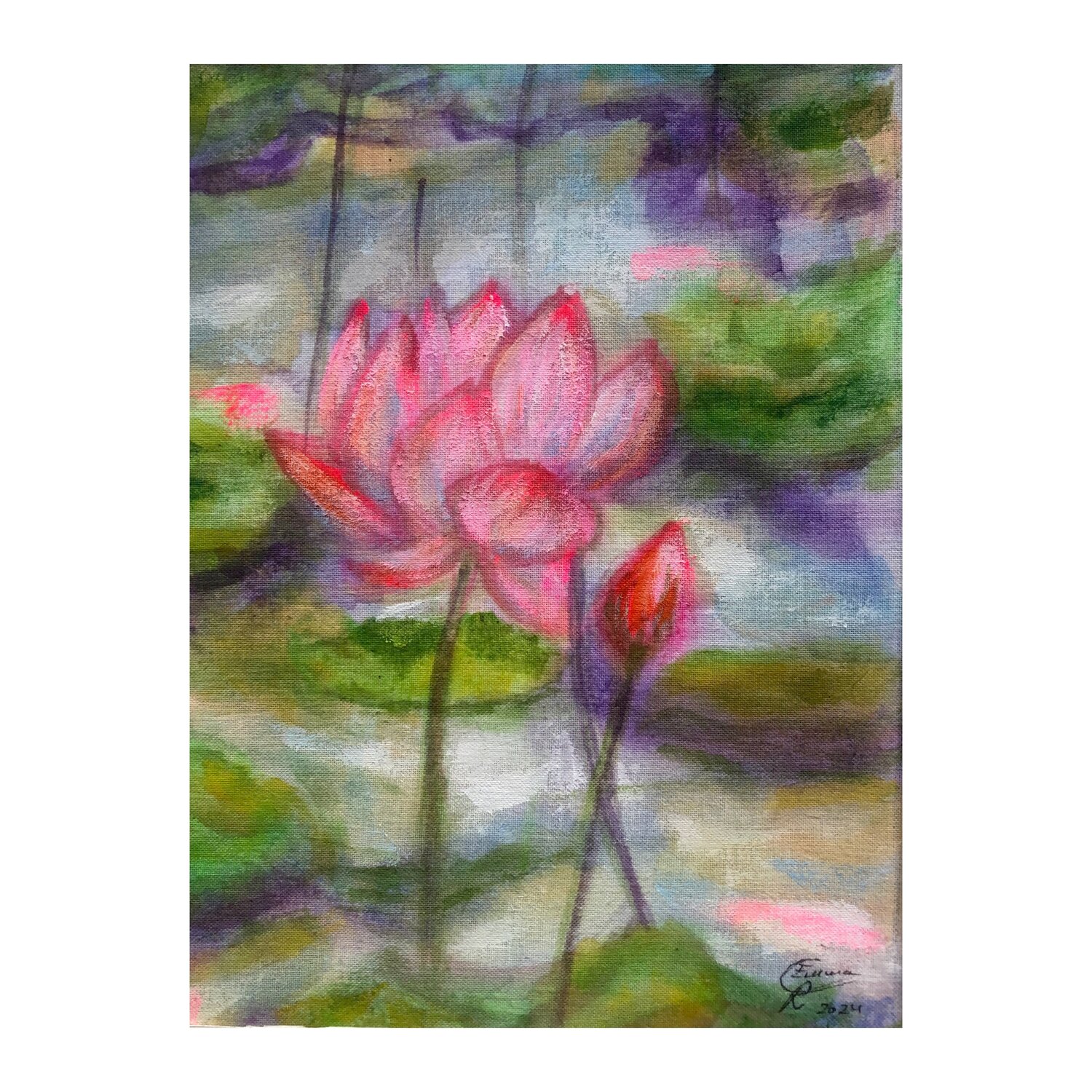 Lotus flower 2 Emma Ramírez Conde