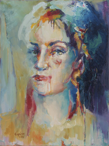 the sign van Eirini Riga, Schilderij te koop op Singulart