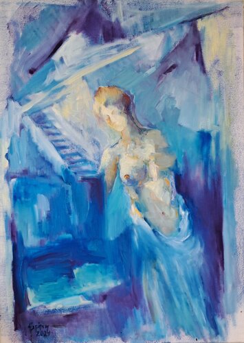 emerging Aphrodite von Eirini Riga, Malerei kaufen auf Singulart