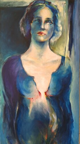 elusive Helen von Eirini Riga, Malerei kaufen auf Singulart