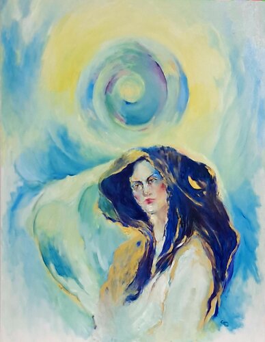 esprit éternel van Eirini Riga, Schilderij te koop op Singulart