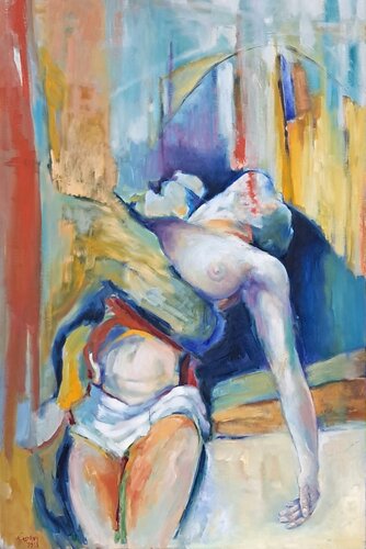 tango solitaire von Eirini Riga, Malerei kaufen auf Singulart