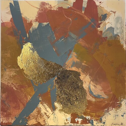 Golden fall van Simona Messina, Schilderij te koop op Singulart