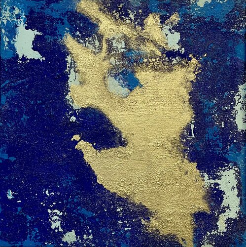 Golden Galaxy di Simona Messina, Pittura in vendita su Singulart