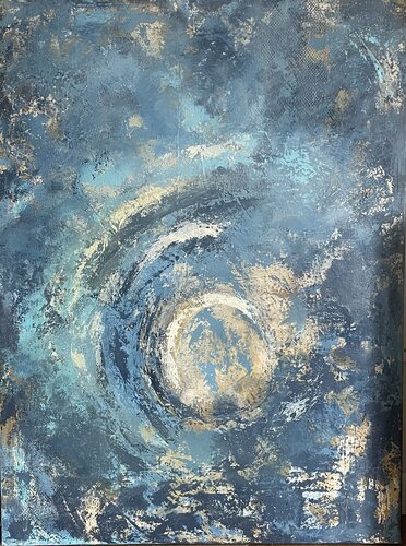 Vortex of Light di Simona Messina, Pittura in vendita su Singulart