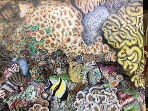 Moorish Idol by Margot McMahon, Painting for Sale on Singulart