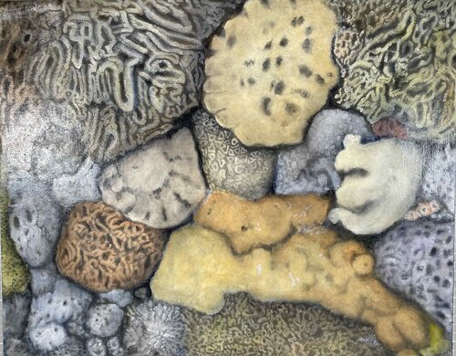 Menagerie by Margot McMahon, Painting for Sale on Singulart