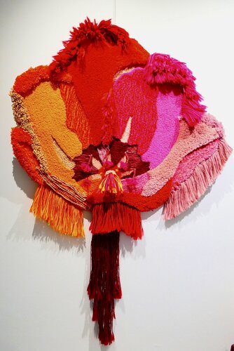 Red Impression by Jules Vissers, Textile for Sale on Singulart