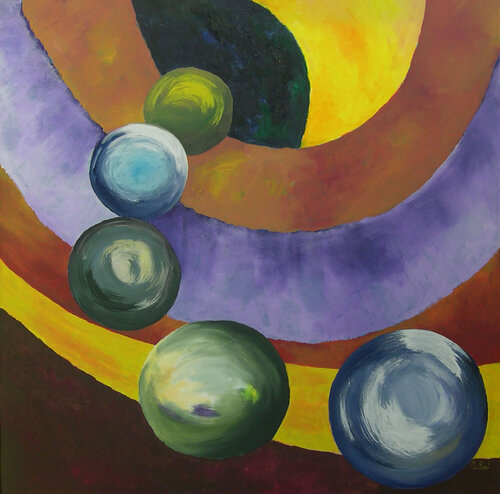 Meditazione von Isabella Bai, Malerei kaufen auf Singulart