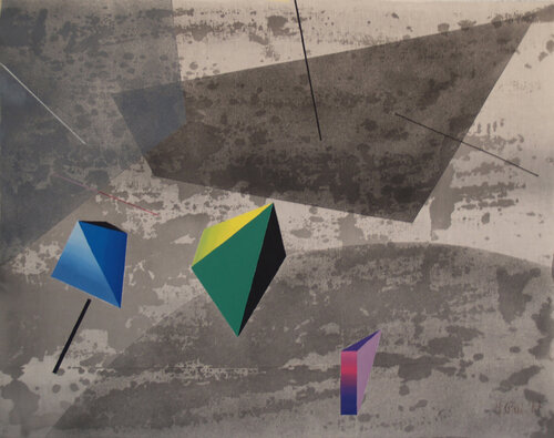 Verso l'alto by Isabella Bai, Painting for Sale on Singulart