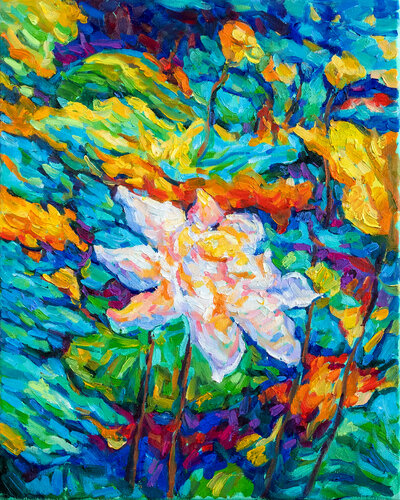 Lotus di tao bai, Pittura in vendita su Singulart