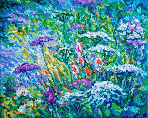 Dreamscape Meadow di tao bai, Pittura in vendita su Singulart