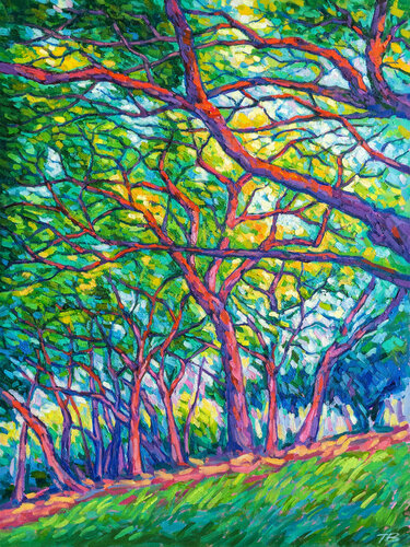 Radiant Canopy di tao bai, Pittura in vendita su Singulart