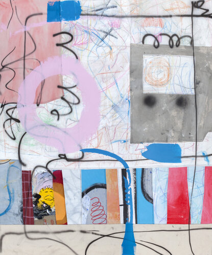 FUN PARK & PINK DONUTS de Tommy Lennartsson, Pintura a la venta en Singulart