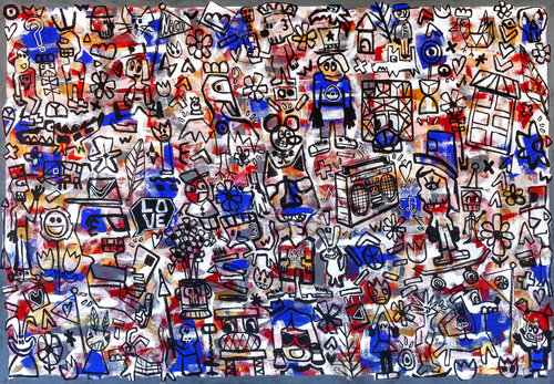 Love van Tommy Lennartsson, Schilderij te koop op Singulart