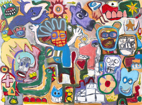 The path to Montezuma´s treasure van Tommy Lennartsson, Schilderij te koop op Singulart