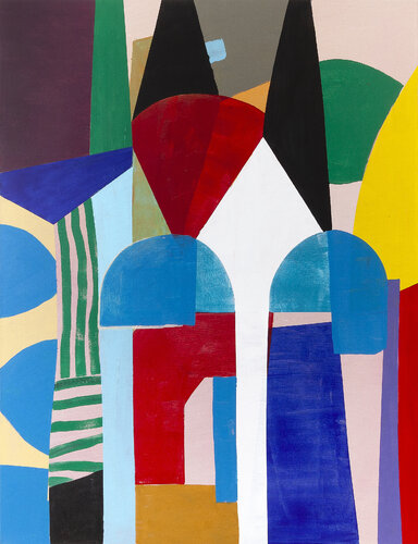 A Stroll In The Park van Tommy Lennartsson, Schilderij te koop op Singulart