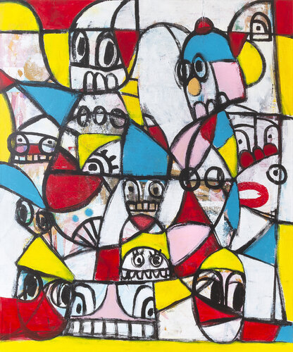 We Are Lovers van Tommy Lennartsson, Schilderij te koop op Singulart