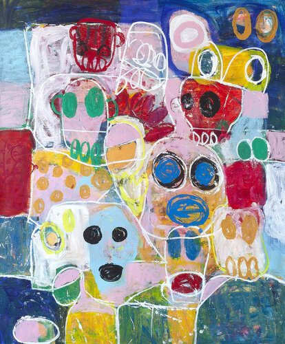 A Message To You by Tommy Lennartsson, Painting for Sale on Singulart