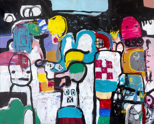 Late Night Fiesta by Tommy Lennartsson, 회화 for Sale on Singulart