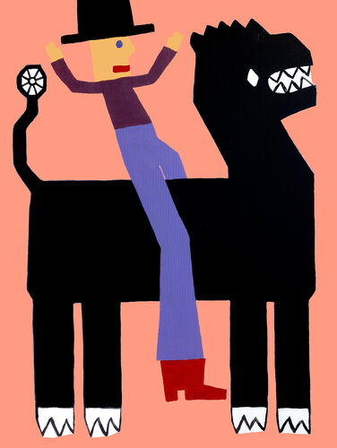 This Is Aint My First Rodeo - Part 02 van Tommy Lennartsson, Schilderij te koop op Singulart