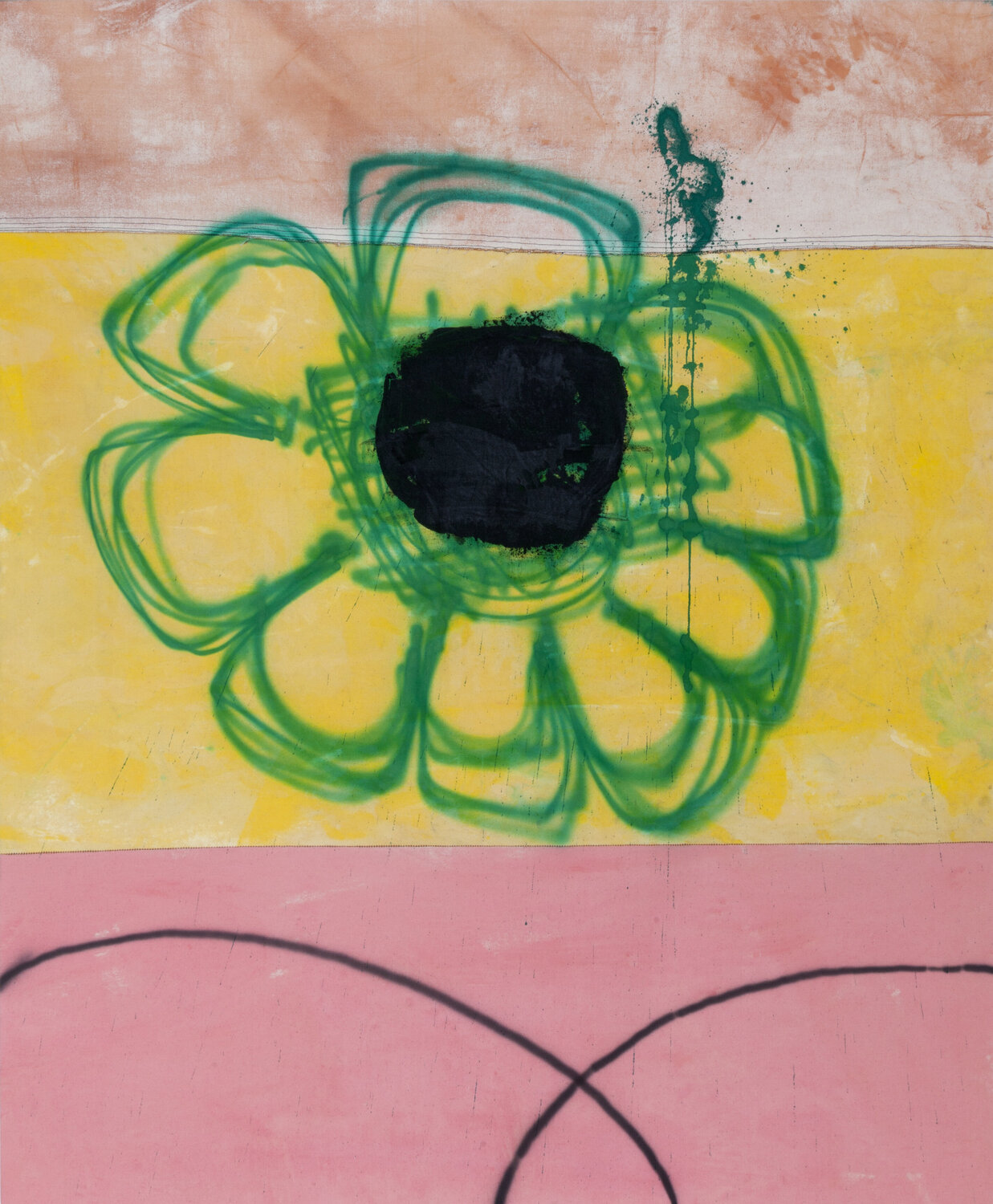 Dont Feed The Flower Tommy Lennartsson Pintura original en venta
