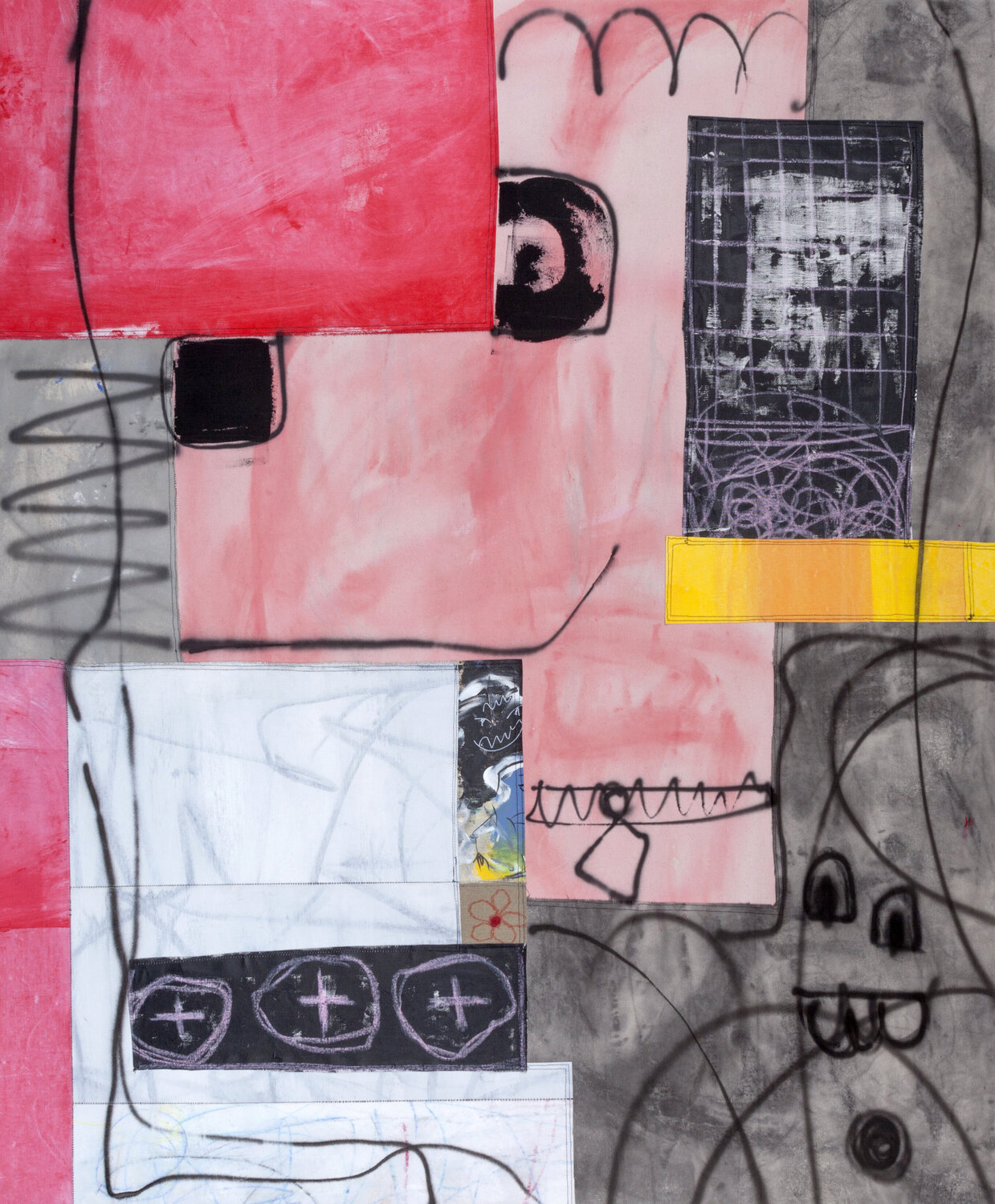 That voffy likes to chase tiny ghost at my backyard Tommy Lennartsson Peinture originale à vendre