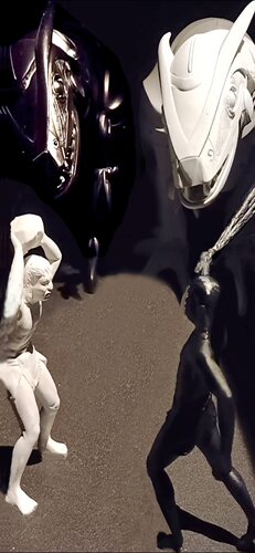 Whites vs Blacks by Roberto Depangher, Sculpture for Sale on Singulart