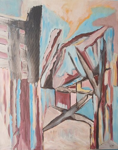 Découverte by L'Artiphaine-HJ-HELLEBOID, 회화 for Sale on Singulart