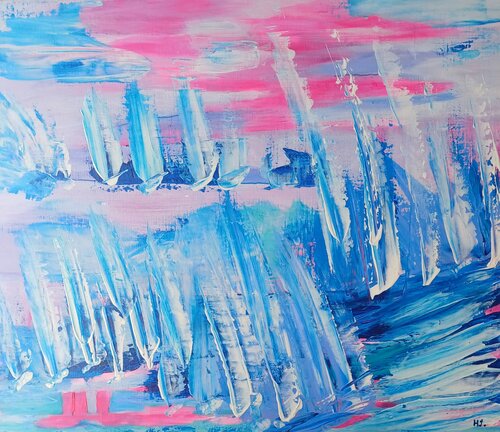 La régate von L'Artiphaine-HJ-HELLEBOID, Malerei kaufen auf Singulart