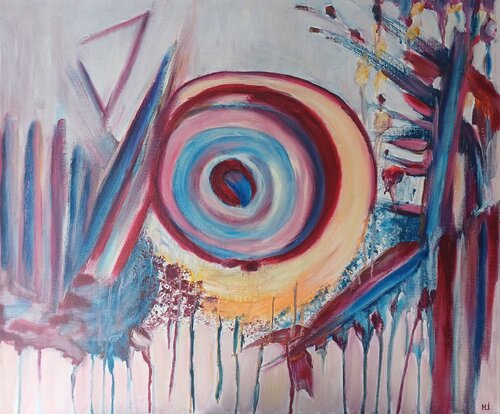 La cible di L'Artiphaine-HJ-HELLEBOID, Pittura in vendita su Singulart