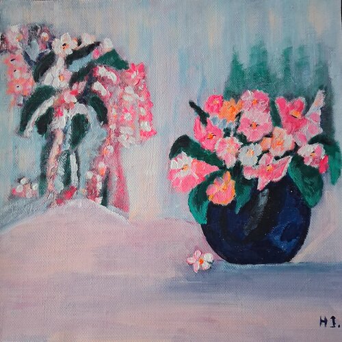 Cascade di L'Artiphaine-HJ-HELLEBOID, Pittura in vendita su Singulart