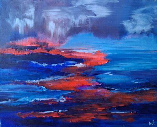 Avant la tempête di L'Artiphaine-HJ-HELLEBOID, Pittura in vendita su Singulart