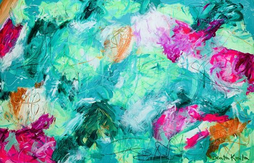 Explosión de libertad de Beata Kmita, Pintura a la venta en Singulart