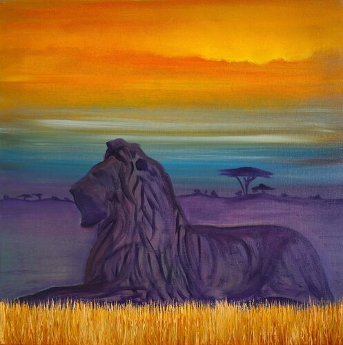 El rey di Gustavo de Leon, Pittura in vendita su Singulart